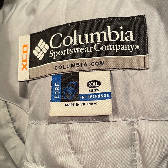 Columbia Mens XCO Storm Jacket, Sz XXL, Red/Grey - Picture 4 of 5